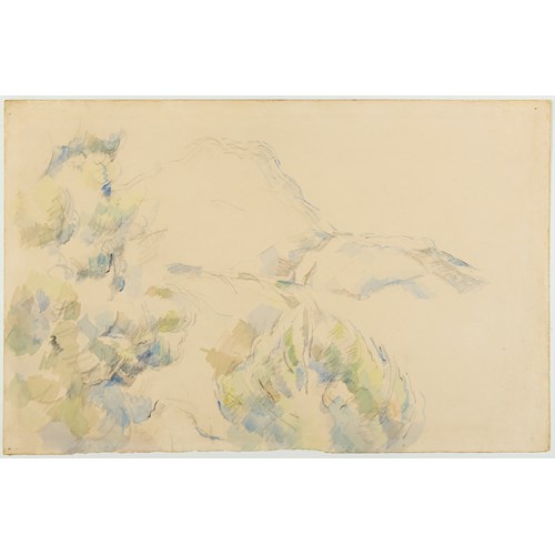 Landscape with the Montagne Saint-Victoire